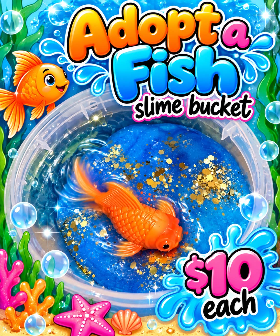 Fish Bowl Slime Bucket
