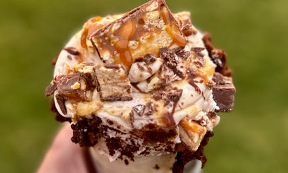 Snickers Cake Jar
